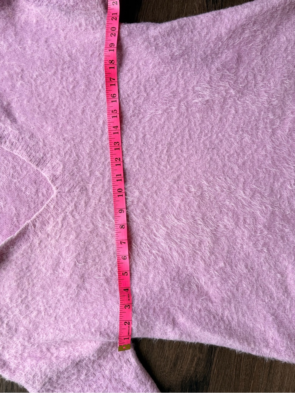 Dreamy pink fuzzy knit sweater—ultra-soft, cozy & effortlessly chic! - Picture 8 of 9